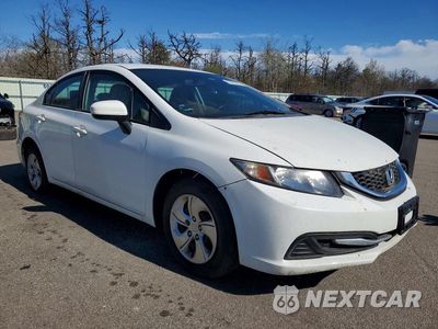 Czwarte zdjęcie samochodu z boku: 2015 HONDA CIVIC LX VIN:19XFB2F58FE702005 - miniatura