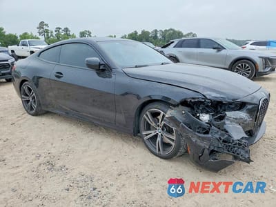 Czwarte zdjęcie samochodu z boku: 2022 BMW 430I VIN:WBA53AP08NCJ61658 - miniatura