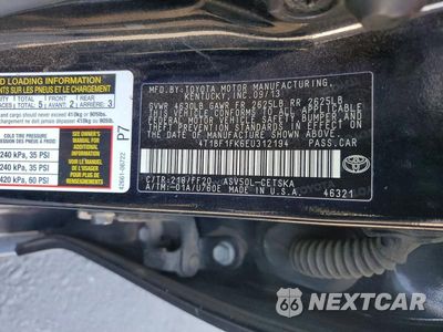 Zdjęcie 12 z 12 samochodu: 2014 TOYOTA CAMRY SE VIN:4T1BF1FK6EU312194 - miniatura