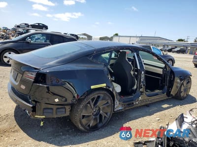 Trzecie zdjęcie samochodu z tyłu: 2026 TESLA MODEL S VIN:5YJSA1E60TF562074 - miniatura