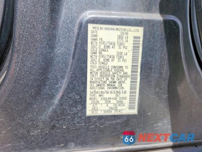 Zdjęcie 13 z 13 samochodu: 2006 NISSAN PATHFINDER S VIN:5N1AR18U76C659638 - miniatura
