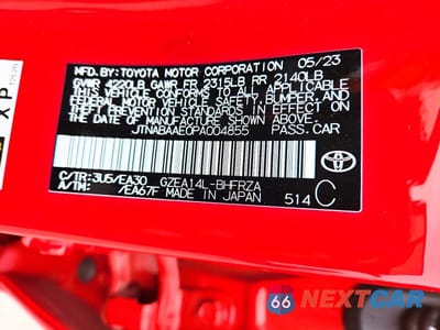 Zdjęcie 12 z 12 samochodu: 2023 TOYOTA GR COROLLA CORE VIN:JTNABAAE0PA004855 - miniatura