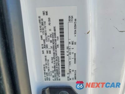 Zdjęcie 10 z 10 samochodu: 2018 FORD F150 SUPER CAB VIN:1FTEX1C51JKF23337 - miniatura