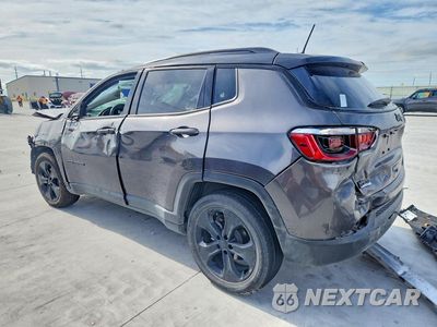 Drugie zdjęcie samochodu z przodu: 2021 JEEP COMPASS LATITUDE VIN:3C4NJCBB8MT567567 - miniatura
