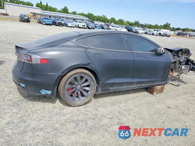 Trzecie zdjęcie samochodu z tyłu: 2020 TESLA MODEL S VIN:5YJSA1E20LF416206 - miniatura