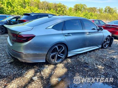Trzecie zdjęcie samochodu z tyłu: 2019 HONDA ACCORD TOURING VIN:1HGCV2F97KA017893 - miniatura