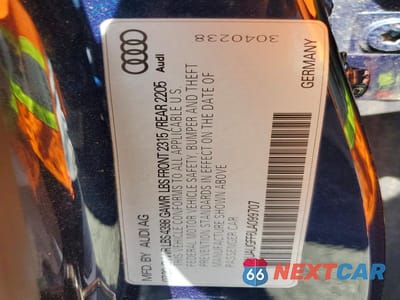 Zdjęcie 12 z 12 samochodu: 2020 AUDI A3 PREMIUM VIN:WAUAUGFF6LA099707 - miniatura