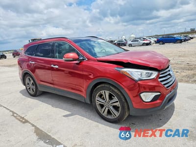 Czwarte zdjęcie samochodu z boku: 2014 HYUNDAI SANTA FE GLS VIN:KM8SR4HF9EU081283 - miniatura