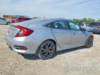 Trzecie zdjęcie samochodu z tyłu: 2020 HONDA CIVIC SPORT VIN:19XFC2F8XLE029320 - miniatura