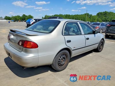 Trzecie zdjęcie samochodu z tyłu: 2002 TOYOTA COROLLA CE VIN:2T1BR12E02C558985 - miniatura