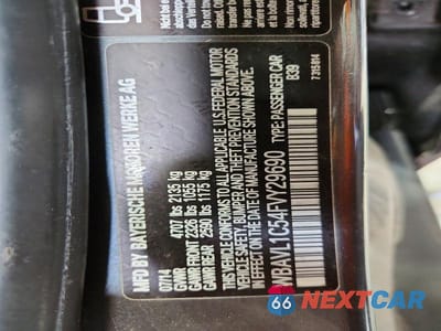 Zdjęcie 13 z 13 samochodu: 2015 BMW X1 XDRIVE28I VIN:WBAVL1C54FVY29690 - miniatura