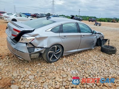 Trzecie zdjęcie samochodu z tyłu: 2022 HONDA ACCORD SPORT SE VIN:1HGCV1F4XNA094910 - miniatura