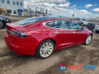 Trzecie zdjęcie samochodu z tyłu: 2017 TESLA MODEL S VIN:5YJSA1E24HF184426 - miniatura