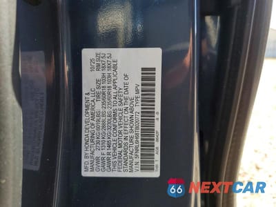Zdjęcie 13 z 13 samochodu: 2026 HONDA ODYSSEY EXL VIN:5FNRL6H68TB020772 - miniatura