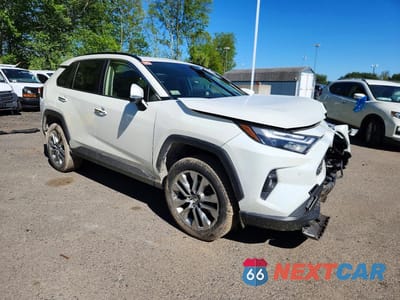 Czwarte zdjęcie samochodu z boku: 2022 TOYOTA RAV4 LIMITED VIN:JTMN1RFV6ND085629 - miniatura