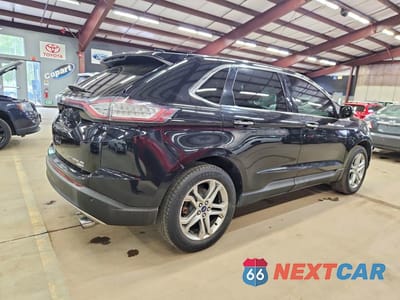 Trzecie zdjęcie samochodu z tyłu: 2016 FORD EDGE TITANIUM VIN:2FMPK4K95GBB83167 - miniatura