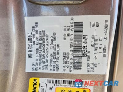 Zdjęcie 12 z 12 samochodu: 2018 LINCOLN CONTINENTAL RESERVE VIN:1LN6L9RP6J5616694 - miniatura