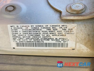 Zdjęcie 13 z 13 samochodu: 2004 ACURA MDX TOURING VIN:2HNYD18664H546075 - miniatura