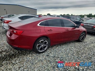 Trzecie zdjęcie samochodu z tyłu: 2023 CHEVROLET MALIBU LT VIN:1G1ZD5ST7PF220087 - miniatura