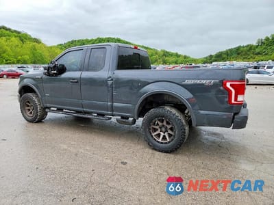 Drugie zdjęcie samochodu z przodu: 2017 FORD F150 SUPER CAB VIN:1FTFX1EGXHKC00076 - miniatura
