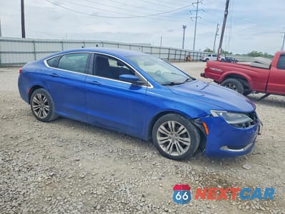 Czwarte zdjęcie samochodu z boku: 2015 CHRYSLER 200 LIMITED VIN:1C3CCCAB0FN756000 - miniatura