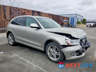 Czwarte zdjęcie samochodu z boku: 2014 AUDI Q5 PREMIUM PLUS VIN:WA1LFAFP1EA103672 - miniatura