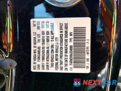 Zdjęcie 14 z 14 samochodu: 2018 HONDA CR-V EXL VIN:7FARW2H84JE048989 - miniatura