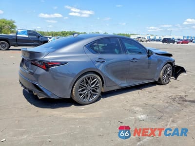 Trzecie zdjęcie samochodu z tyłu: 2023 LEXUS IS 500 F SPORT PERFORMANCE PREMIUM VIN:JTHAP1D27P5003992 - miniatura