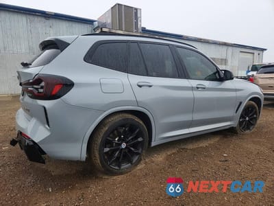 Trzecie zdjęcie samochodu z tyłu: 2023 BMW X3 M40I VIN:5UX83DP02P9P97377 - miniatura