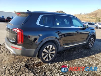 Trzecie zdjęcie samochodu z tyłu: 2020 KIA TELLURIDE S VIN:5XYP64HC0LG050446 - miniatura