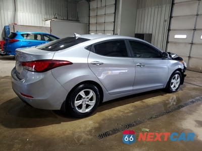 Trzecie zdjęcie samochodu z tyłu: 2015 HYUNDAI ELANTRA SE VIN:5NPDH4AE9FH587726 - miniatura