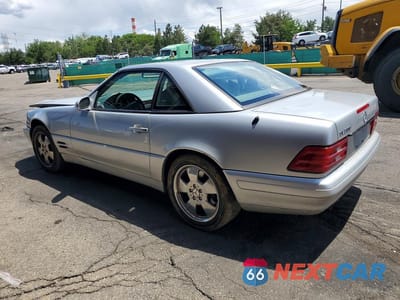 Drugie zdjęcie samochodu z przodu: 1999 MERCEDES-BENZ SL 500 VIN:WDBFA68F1XF187113 - miniatura