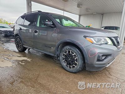 Czwarte zdjęcie samochodu z boku: 2020 NISSAN PATHFINDER SL VIN:5N1DR2CM1LC615172 - miniatura