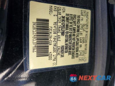 Zdjęcie 12 z 12 samochodu: 2012 NISSAN VERSA 1.8 S VIN:3N1BC1CP2CL379561 - miniatura