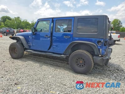 Drugie zdjęcie samochodu z przodu: 2010 JEEP WRANGLER UNLIMITED SPORT VIN:1J4BA3H15AL143010 - miniatura