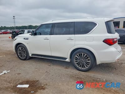 Drugie zdjęcie samochodu z przodu: 2019 INFINITI QX80 LUXE VIN:JN8AZ2NF2K9688525 - miniatura