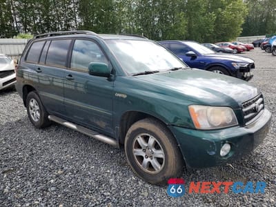 Czwarte zdjęcie samochodu z boku: 2001 TOYOTA HIGHLANDER VIN:JTEHF21A310030272 - miniatura