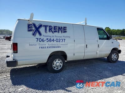Trzecie zdjęcie samochodu z tyłu: 2002 FORD ECONOLINE E250 VAN VIN:1FTNS24L82HA88557 - miniatura