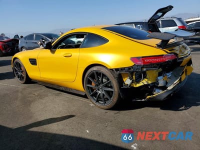 Drugie zdjęcie samochodu z przodu: 2016 MERCEDES-BENZ AMG GT S VIN:WDDYJ7JAXGA008097 - miniatura