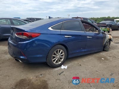 Trzecie zdjęcie samochodu z tyłu: 2018 HYUNDAI SONATA SE VIN:5NPE24AF2JH614238 - miniatura