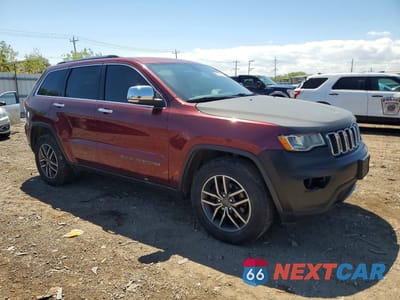 Czwarte zdjęcie samochodu z boku: 2019 JEEP GRAND CHEROKEE LIMITED VIN:1C4RJEBG6KC656491 - miniatura