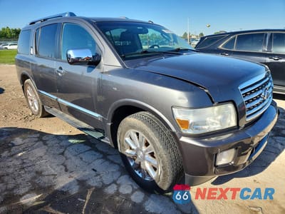 Czwarte zdjęcie samochodu z boku: 2008 INFINITI QX56 BASE VIN:5N3AA08C38N903034 - miniatura