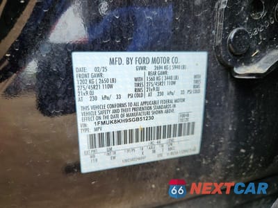 Zdjęcie 13 z 13 samochodu: 2025 FORD EXPLORER ST-LINE VIN:1FMUK8KH9SGB51230 - miniatura