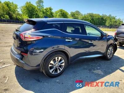 Trzecie zdjęcie samochodu z tyłu: 2018 NISSAN MURANO SL VIN:5N1AZ2MH6JN104935 - miniatura