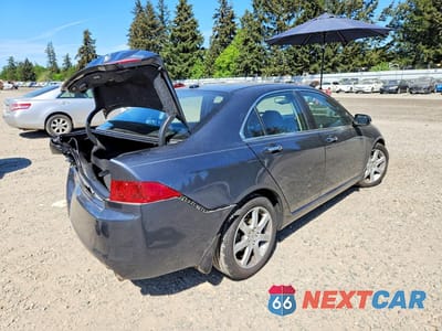 Trzecie zdjęcie samochodu z tyłu: 2005 ACURA TSX VIN:JH4CL96875C003939 - miniatura