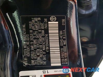 Zdjęcie 12 z 12 samochodu: 2013 TOYOTA AVALON XLE TOURING VIN:4T1BK1EB4DU023746 - miniatura