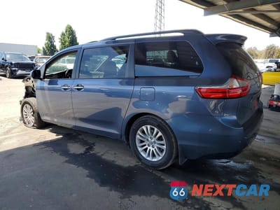 Drugie zdjęcie samochodu z przodu: 2016 TOYOTA SIENNA XLE 8-PASSENGER VIN:5TDYK3DCXGS762052 - miniatura
