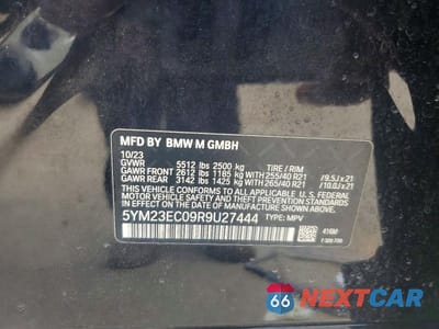 Zdjęcie 12 z 12 samochodu: 2024 BMW X4 M VIN:5YM23EC09R9U27444 - miniatura