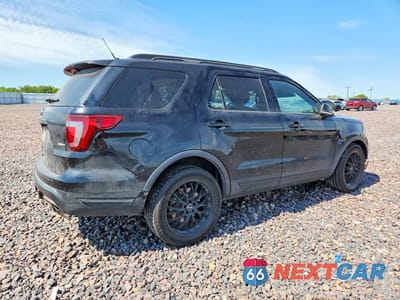 Trzecie zdjęcie samochodu z tyłu: 2018 FORD EXPLORER SPORT VIN:1FM5K8GT2JGC68843 - miniatura