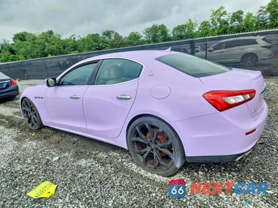 Drugie zdjęcie samochodu z przodu: 2014 MASERATI GHIBLI S VIN:ZAM57RTA3E1087772 - miniatura